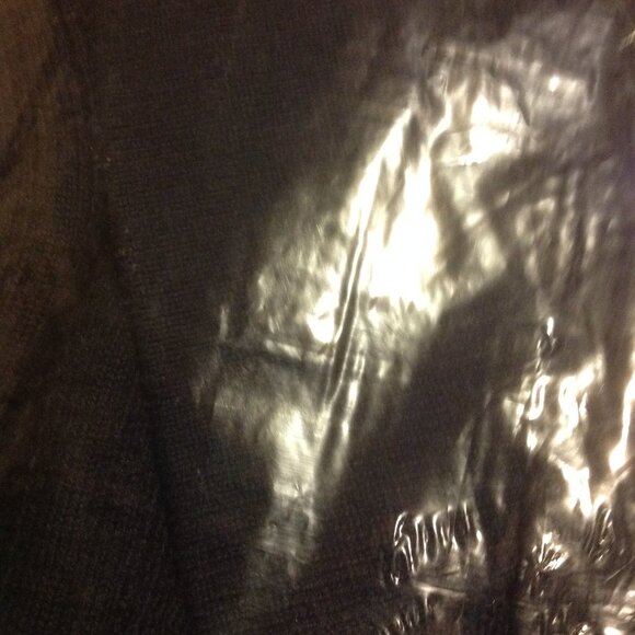 Banana Republic Men's Textured Front Button-Down SS Navy Polo Shirt - Large -NWT - Picture 5 of 6